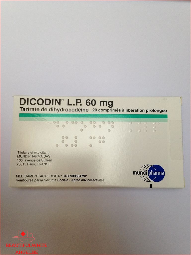 DICODIN LP - Dihydrocodéine tartrate - Posologie