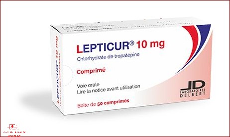 LEPTICUR - Tropatépine chlorhydrate - Posologie