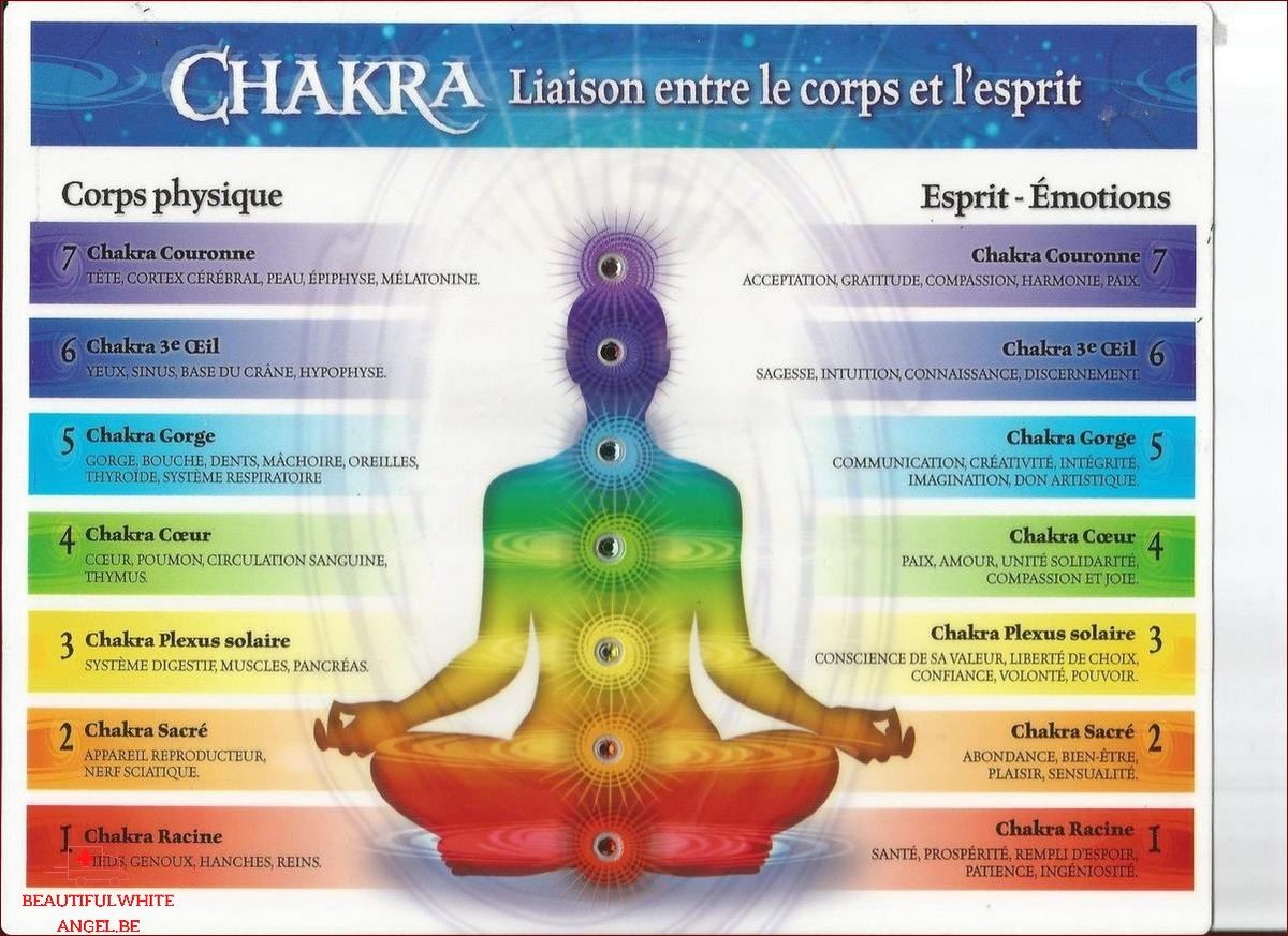 Les chakras signification rôle équilibre